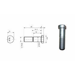 VIJAK KOTAČA MB M18x1,5x65mm