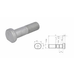 VIJAK KOTAČA MAN M22x1,5x77mm