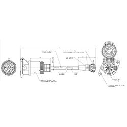 EBS KABEL KNORR BREMSE G2.1 G2.2 G2.0 10M ZA POLUPRIKOLICU 