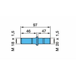 VIJAK KOTAČA BPW M18X1.5/M20x1.5