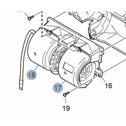 POKLOPAC VENTILATORA DESNI SCANIA