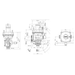 REGULATOR SILE KOČENJA - WABCO