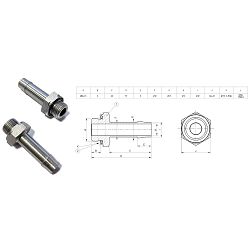 SPOJNICA M16X1.5 - WABCO - CIJEV 11×3.5