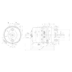 TRISTOP CILINDAR 30/24 IBV, 65/65 - WABCO