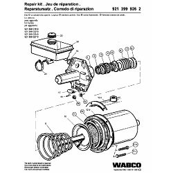 REPARATURNI SET ZA WABCO SERVO