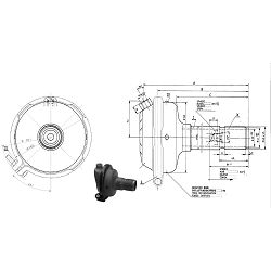 KOČIONI CILINDAR WABCO TIP18 M45X1.5