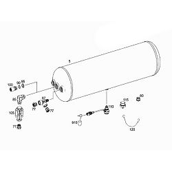 REZERVOAR ZRAKA 50L MB FI246X1120