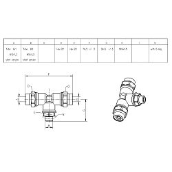 T-SPOJNICA M16X1,5 - WABCO 