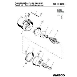 REPARATURNI SET TRISTOP CILINDRA - WABCO