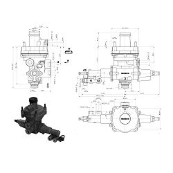 REGULATOR SILE KOČENJA BUS - WABCO