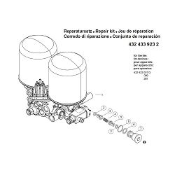 REPARATURNI SET DUPLOG ISUŠIVAČA - WABCO 