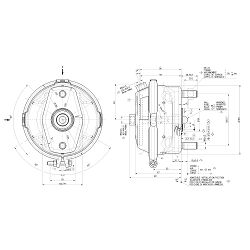 MEMBRANSKI CILINDAR TIP 24, VOLVO, M16X1,5, HOD 65mm - WABCO