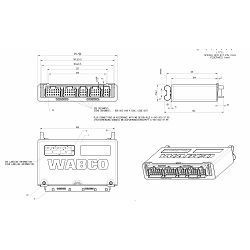 KONTROLNA JEDINICA WABCO - EBS MERCEDES AROCS, ACTROS MP4 ZAMJ. S 4461302130