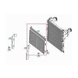 POKROV HLADNJAKA MOTORA MERCEDES