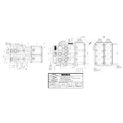 DUPLI SOLENOIDNI VENTIL DAF, SCANIA - WABCO