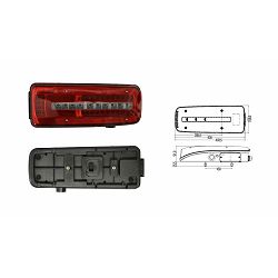 ŠTOP LAMPA DESNA DAF XF106 LED - OE - KONEKTOR IZA