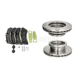 DISK PLOČICE Knorr SL7 22,5" (1 SET)  I DISKOVI (2 KOM) ACTROS MP3/MP4 ZADNJI - MERCEDES OE