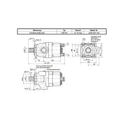 PUMPA 295/154, 52cm3/r, 26cm3/r - MEILLER