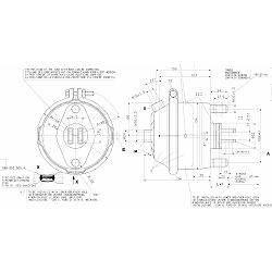 MEMBRANSKI CILINDAR BUBANJ, TIP24, EVOBUS; MERCEDES, MERCEDES NG - WABCO