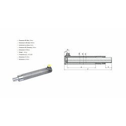 HIDRAULIČNI CILINDAR 40x30x500, L-626, 3/8" BSP