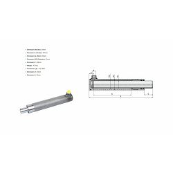 HIDRAULIČNI CILINDAR 40x30x300, L-426, 3/8" BSP