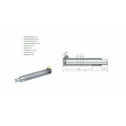 HIDRAULIČNI CILINDAR 50x40x400, L-538mm, 3/8" BSP