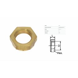 MATICA NULL - M16x1,5 - HEX 22, L-8mm - WABCO