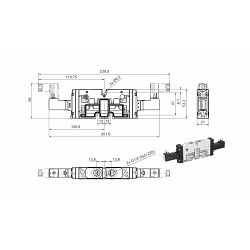 VENTIL 1500 l/min, G 1/4, 24 V DC - AVENTICS