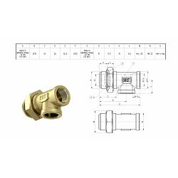 KUTNI PRIKLJUČAK M16X1,5 / M22X1,5 - WABCO