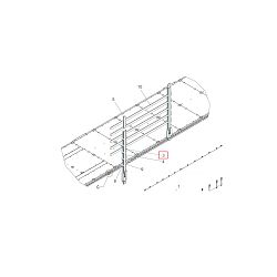 SREDNJI STUP PRIKOLICE, L-2370mm - KRONE