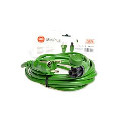 MINI PLUG CONECTION KABEL, ZELENI, L-5m, 230V - DEFA