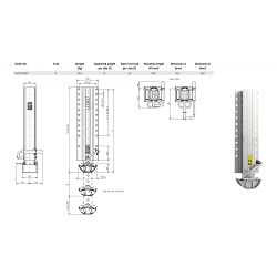 NOGAR Jost Form A, MAX-1090mm - JOST