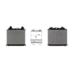 INTERCOOLER MAN TGA, TGS - MAHLE