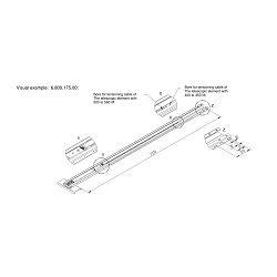 STUP PRIKOLICE, L-2370mm, typ Variomaster 900 Hestal OE