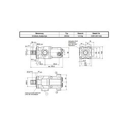 PUMPA 26cm3/r, 265/44 - MEILLER