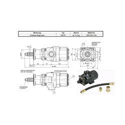 HIDRAULIČNA PUMPA 78cm3/r, 295/16 - MEILLER