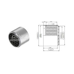 DPF FILTER MERCEDES - DINEX