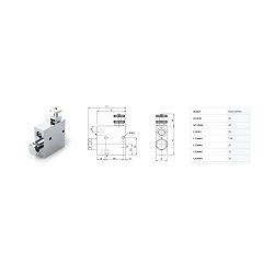 VENTIL REGULACIJE PROTOKA 1/2'' BSP, 60l/min, 350bar