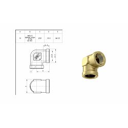 U SPOJNICA M16X1,5 - WABCO