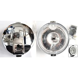 DALJINKA OKRUGLA FI183x97, H3, LED T4W, 12/24V, IP56 - KROM POZADINA