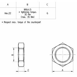 MATICA 16X1.5 WABCO