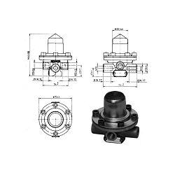 VENTIL REDUKCIJE PRITISKA WABCO 10/3BAR