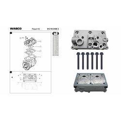 GLAVA KOMPRESORA VOLVO, RENAULT - WABCO