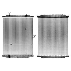 HLADNJAK VODE RENAULT KERAX 340-400 97-