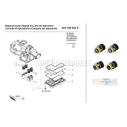 REPARATURNI SET VENTILA WABCO ZA MJENJAČ